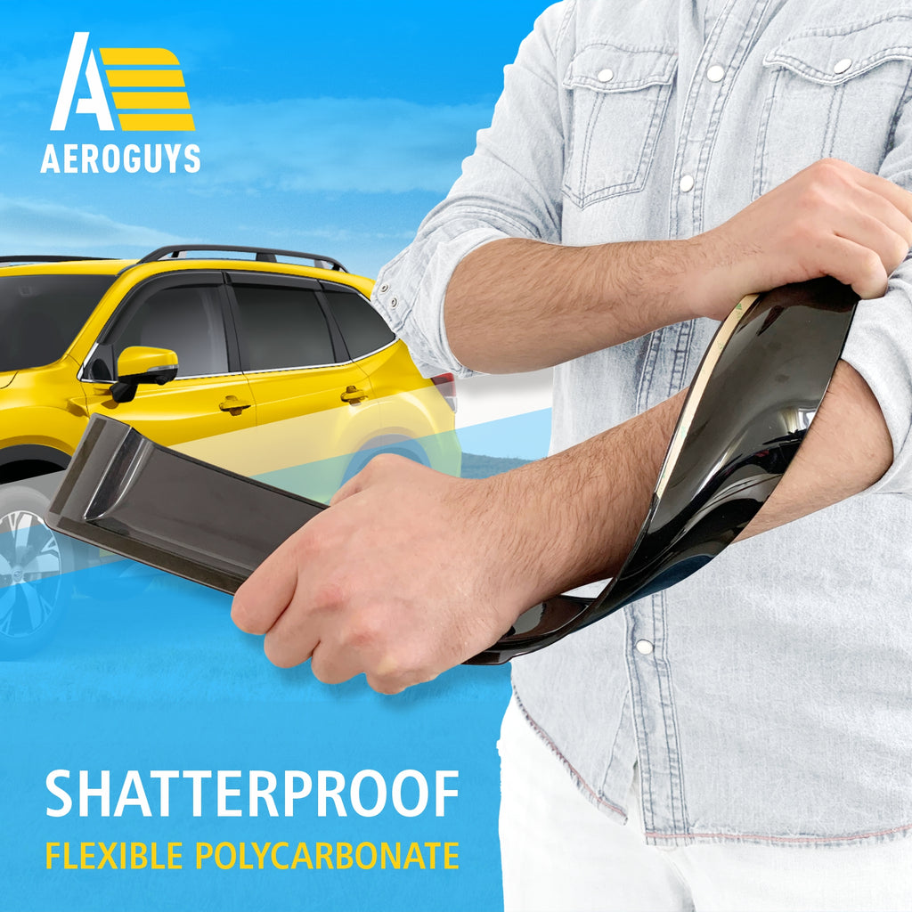 6pcs Tape-On Window Deflectors for Subaru Forester E51287