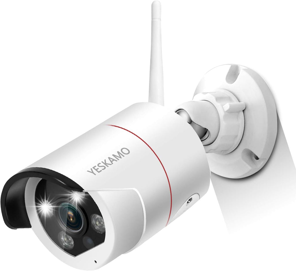Wireless Security Camera System with 12'' Monitor 2 Way Audio, 3MP WiFi IP Cameras AI Human Detection Siren Alarm, 1080P HD Home Surveillance System with Hard Drive O4549