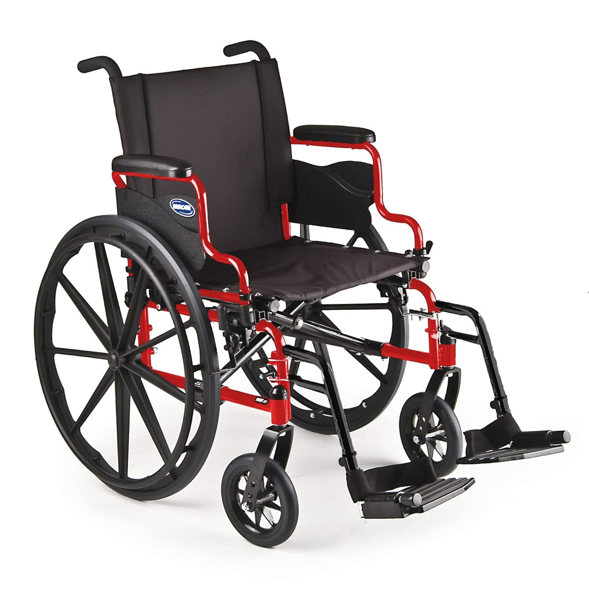 16 Inch Seat Lightweight Folding Wheelchair R622