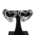 925 Open Heart Earrings E2687