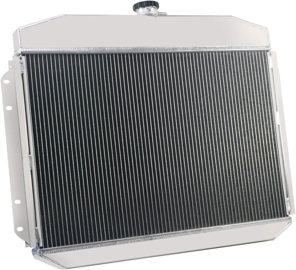 Full Aluminum 4 Row Radiator for Ford F100 F250 F350 Pickup Truck S721