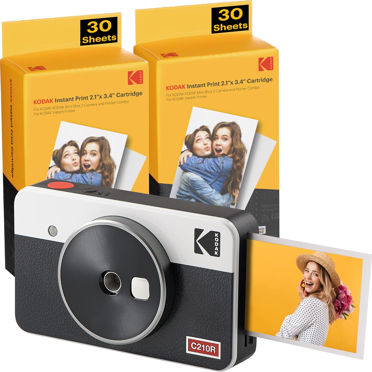 Portable Wireless Instant Camera & Photo Printer D51133
