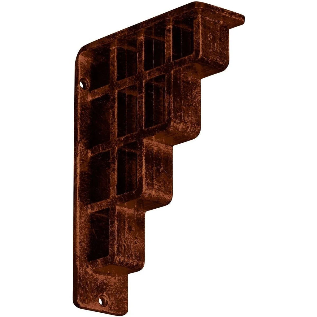 Antiqued Copper Wrought Iron Bracket J6732