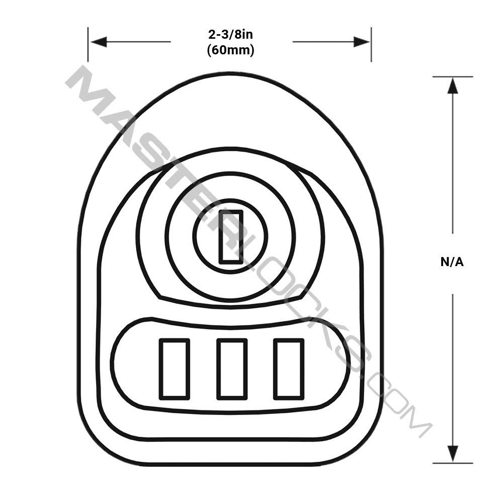 Multi-User Mechanical Built-in Lock U691