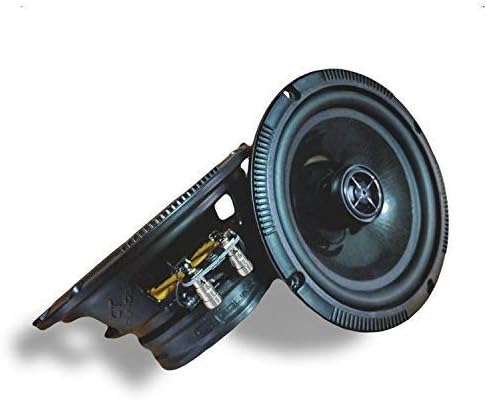 6.5” 240 Watt 2-Way Weatherproof Coaxial Car Speakers, Pair Pack of 2 H77404