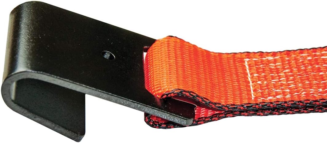 2 Pack 2 Inch x 27 Foot Ratchet Strap with Flat Hooks Z261