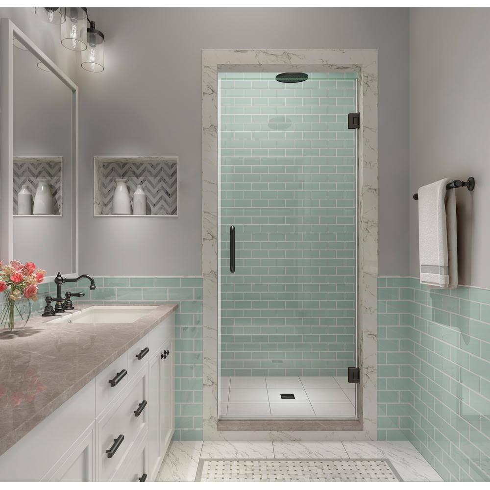 Oil Rubbed Bronze Frameless Shower Door V945161