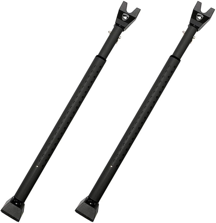 2-in-1 Adjustable Door Security Bar (Blue 2 Pack) V9939