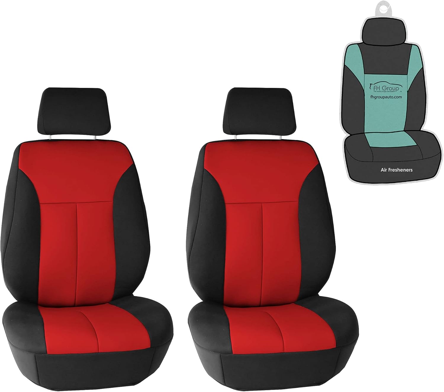 Red Neoprene Car Seat Covers Y7080