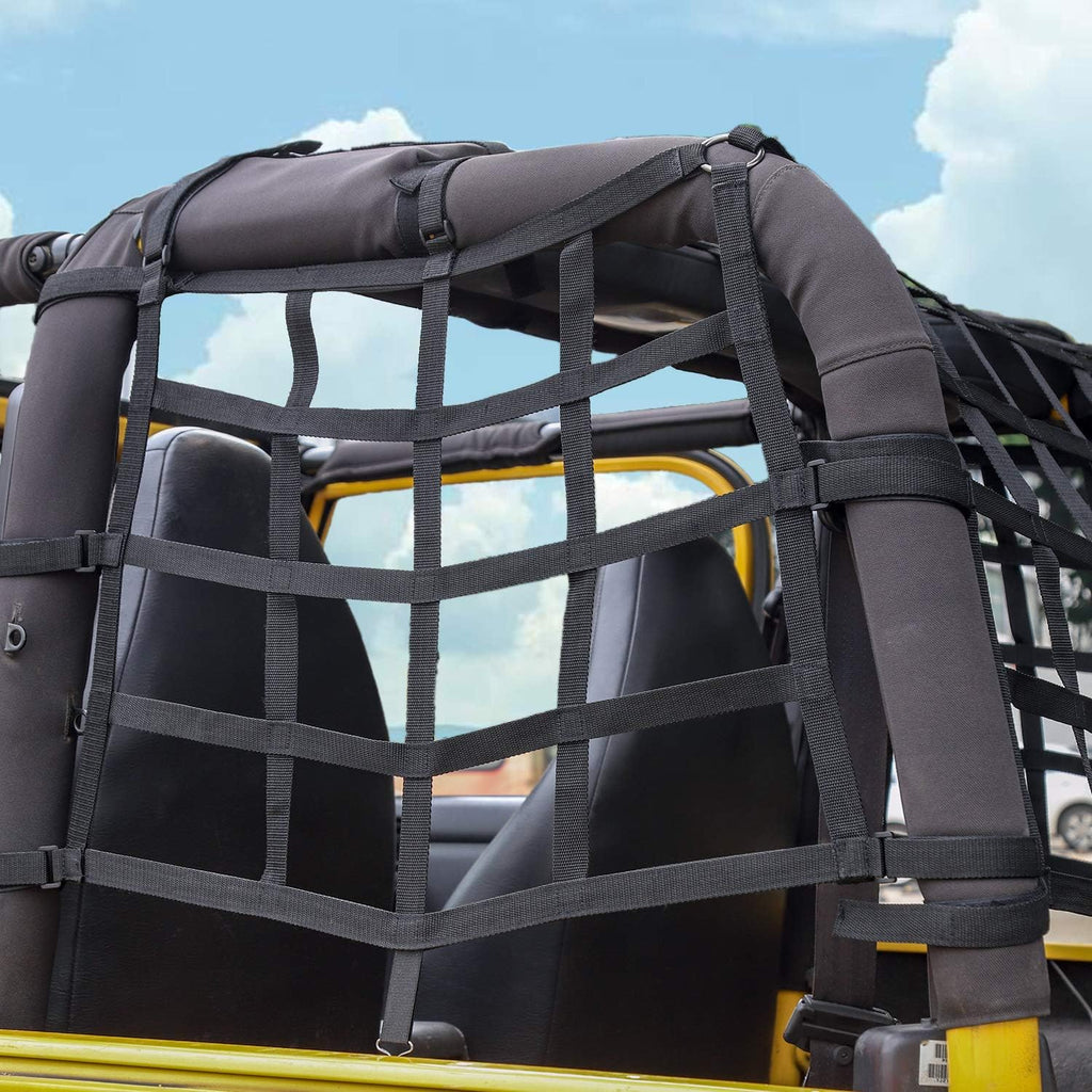 3 Set Mesh Cargo Netting for Jeep Wrangler TJ S474662