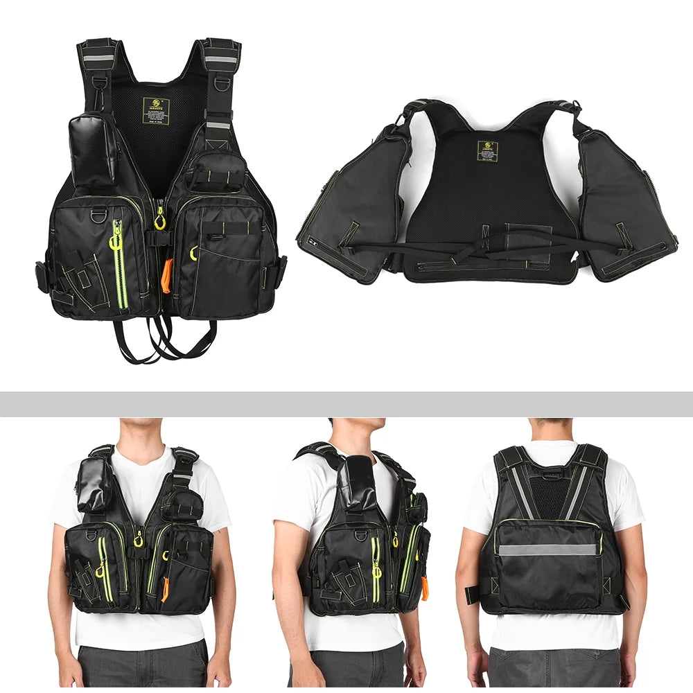 Fishing Floatation Vest Waistcoat Q387