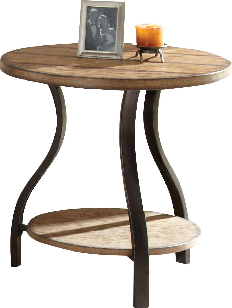 Oak End Table A28431