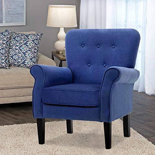 Mid Century Button Tufted Arm Chair Z725177