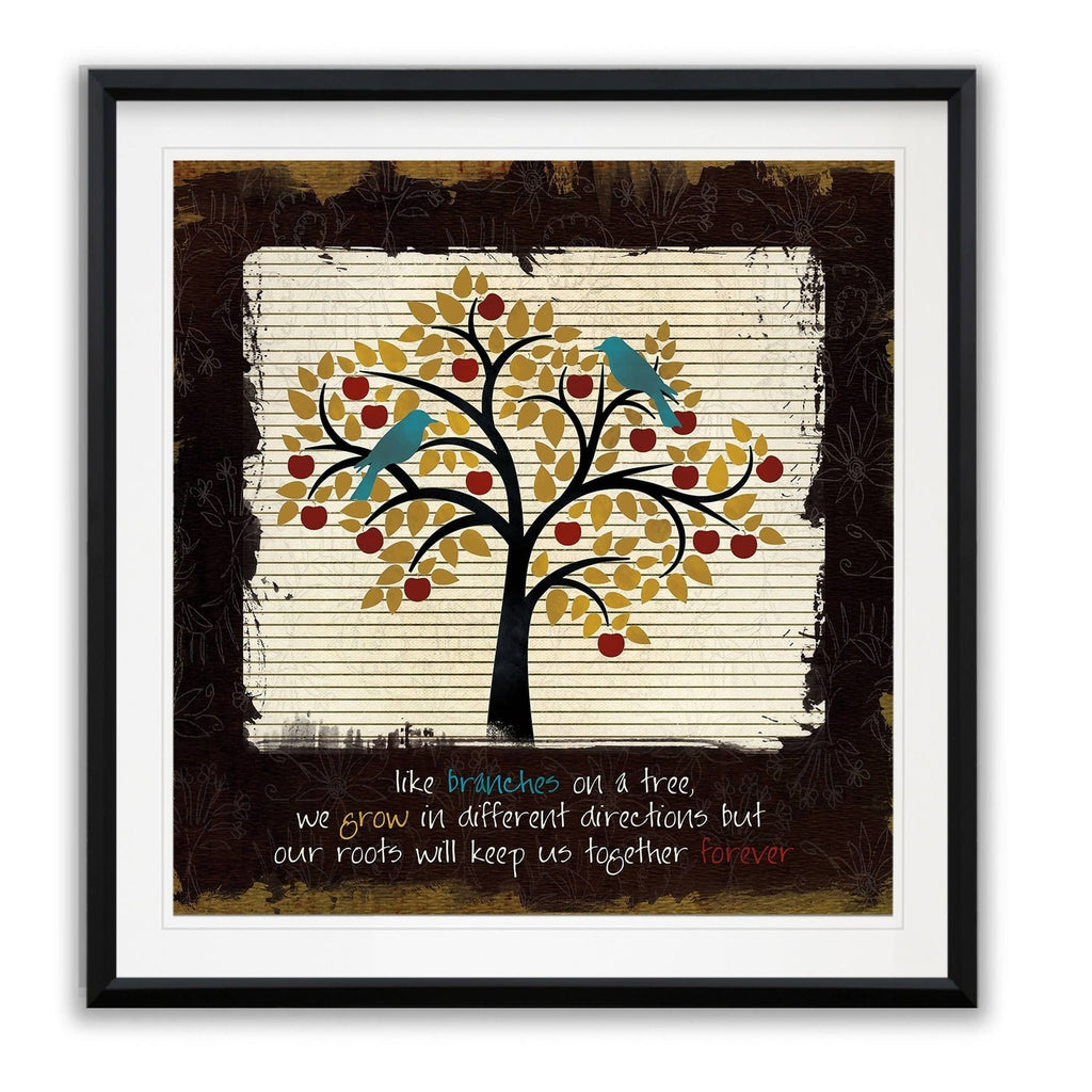 Framed Giclee Print 32x32 T134