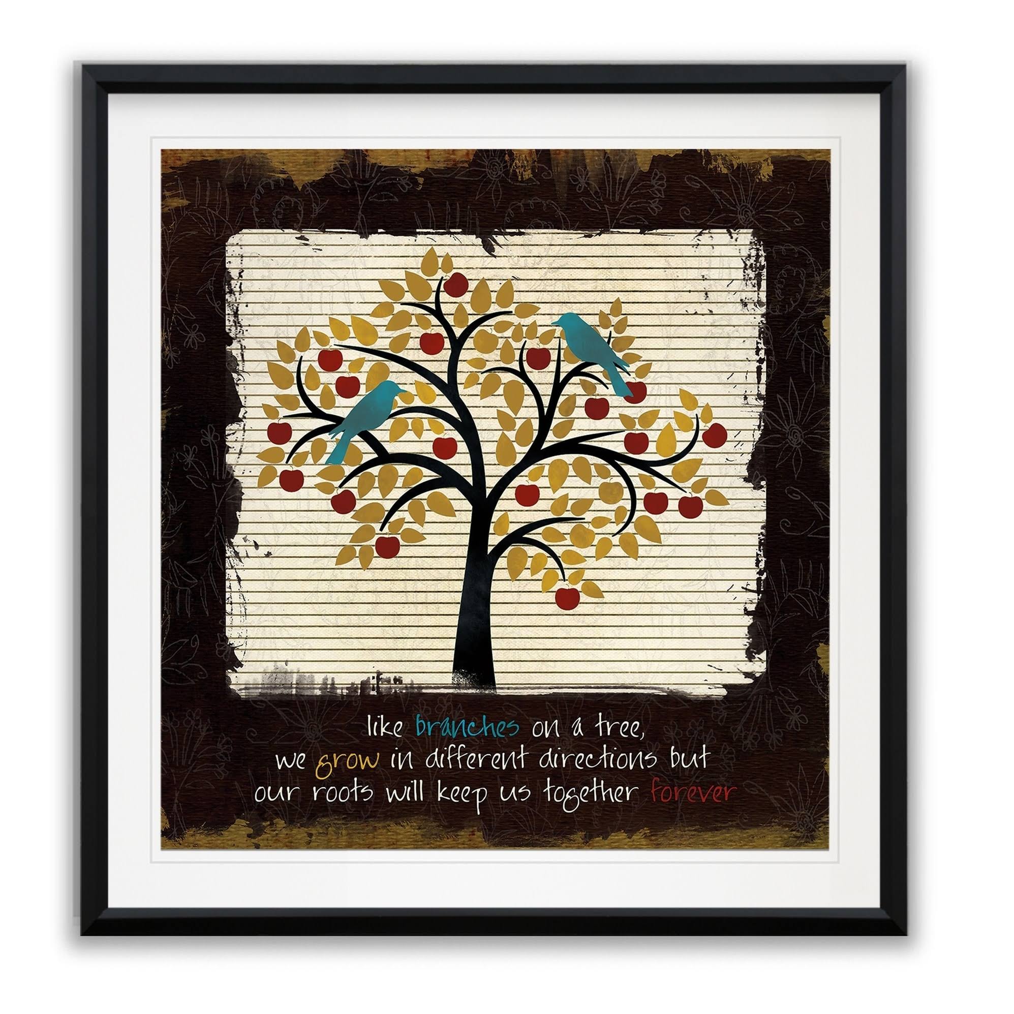 Framed Giclee Print 32x32 T134