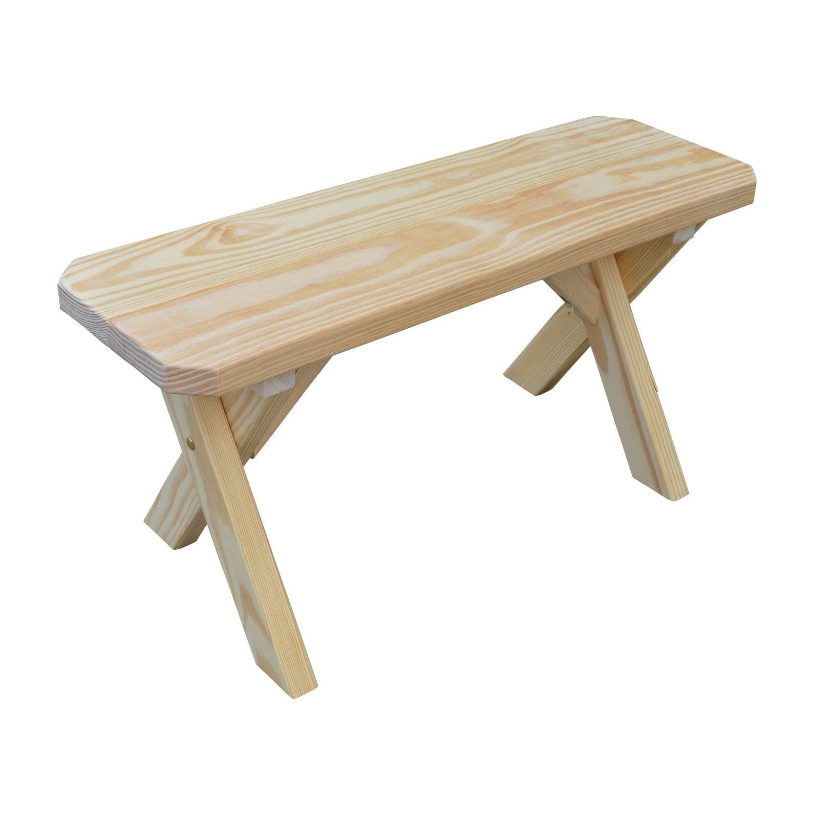 Caribbean Blue Crossleg Bench N685311