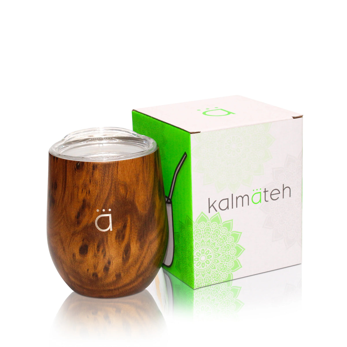 Yerba Mate Set with Gourd, Vacuum Insulated Thermos 1000ml, Bombilla Straw and Cleaning Brush V14638