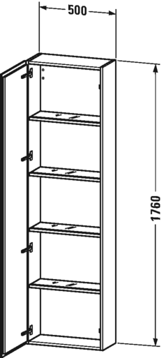 Tall Cabinet with 1 Door C655163