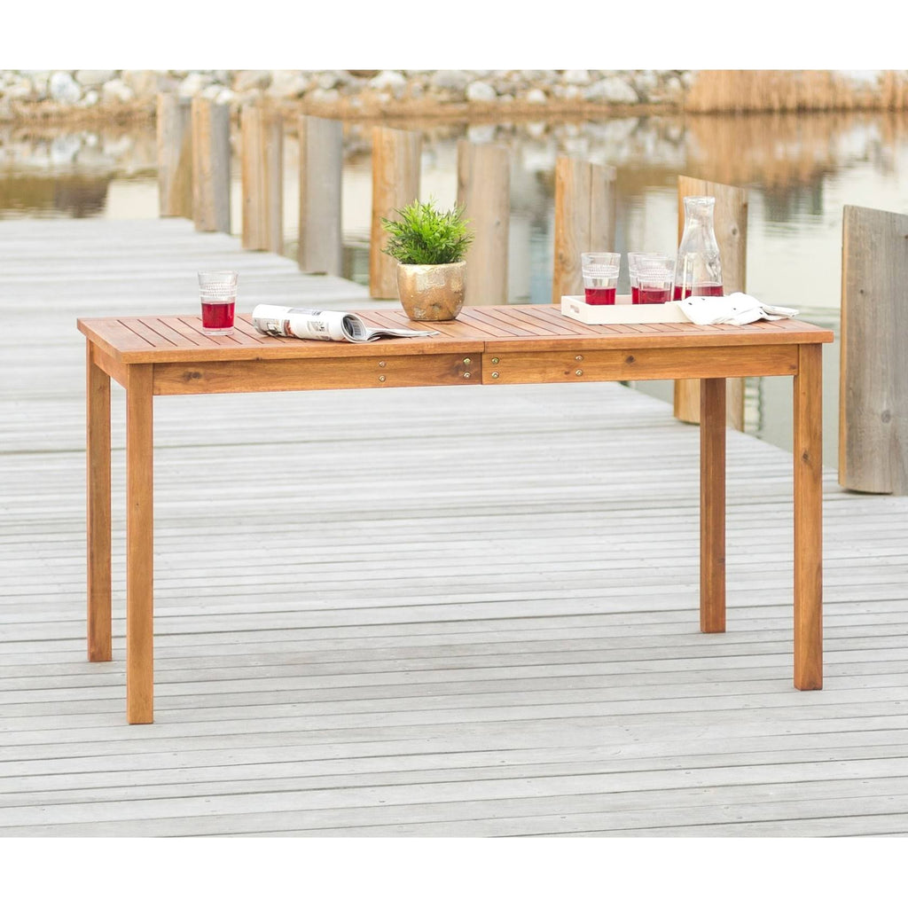 Grey Wash Acacia Outdoor Dining Table N394979