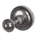 Vintage Pewter Wall Mounted Robe Hook G949