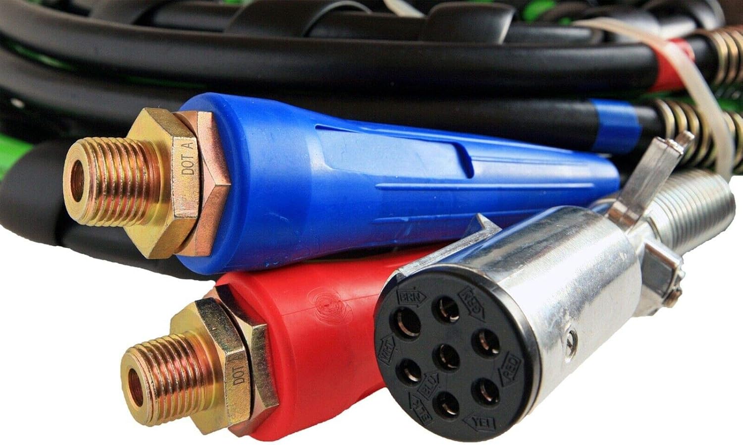 12FT 3 in 1 ABS Electrical and Rubber Air Line Hose Assemblies U377