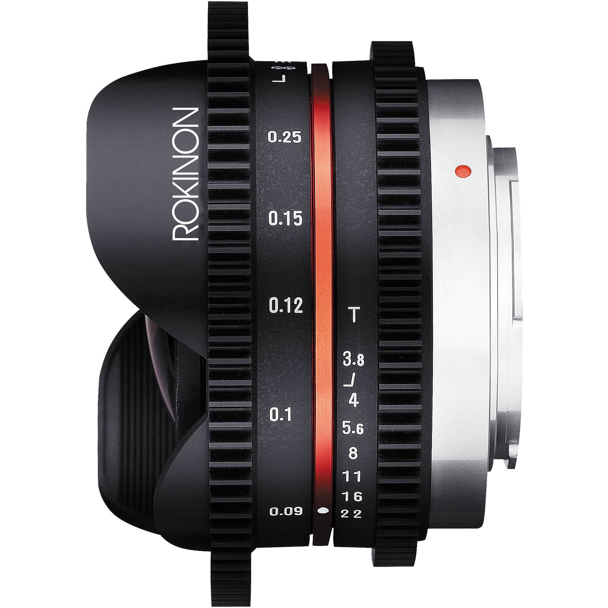 7.5mm T3.8 Cine Fisheye Lens R540481