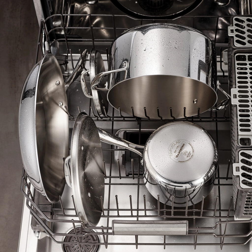 12" Tri Ply Clad Stainless Steel Fry Pan B552890