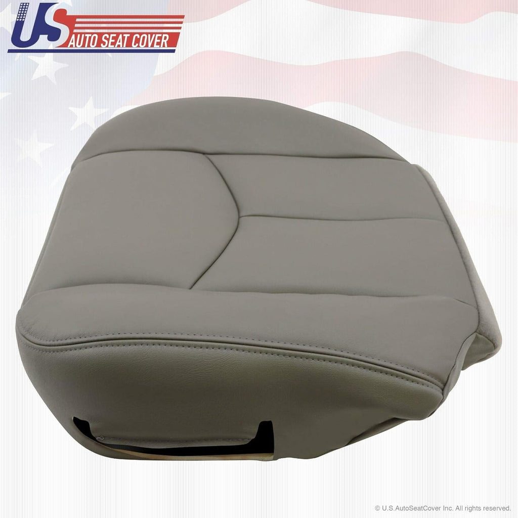 Gray Leather Seat Cover for Chevy Tahoe Suburban G8031