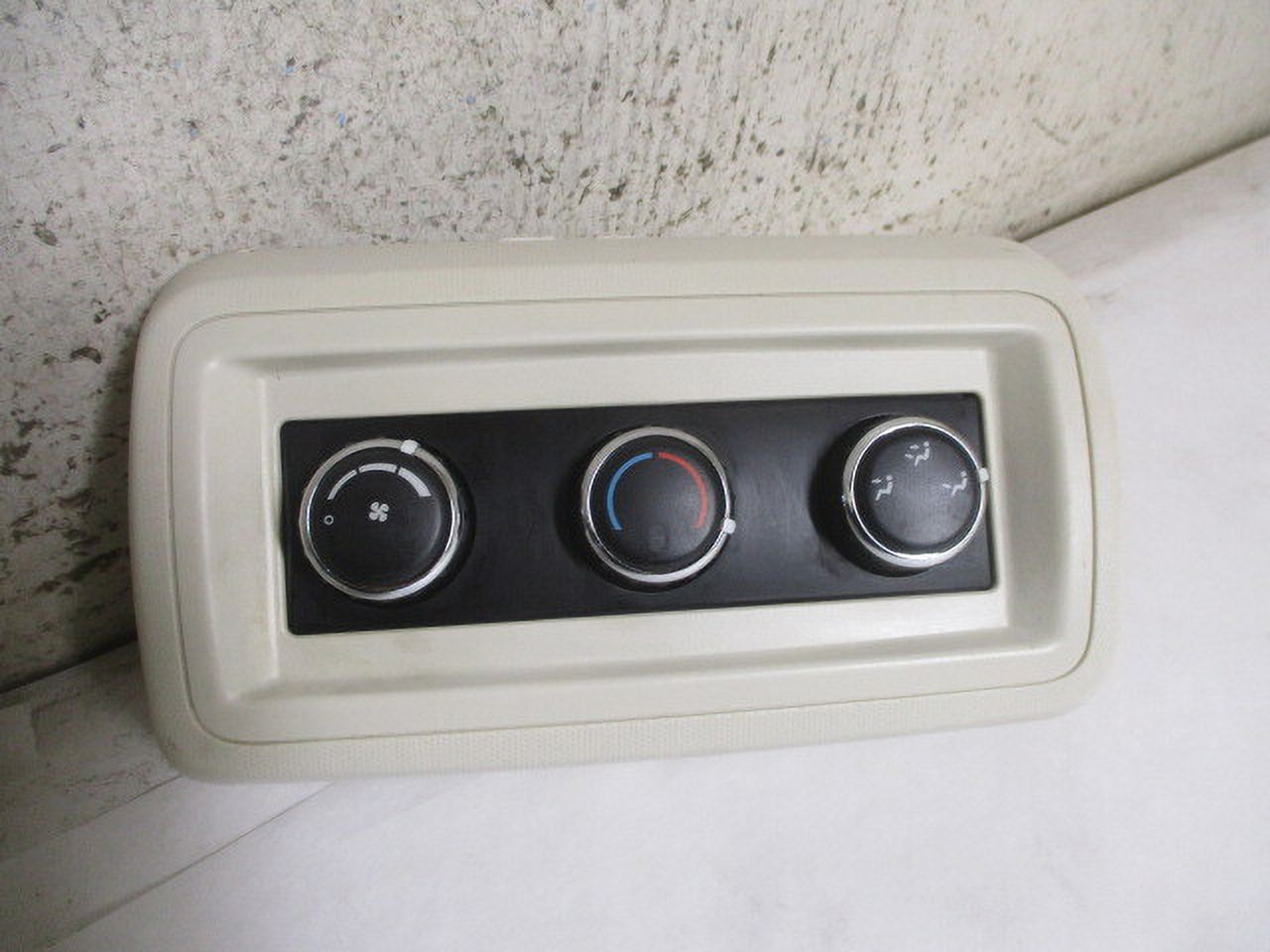 Rear Roof Manual Climate Temperature Control P41097