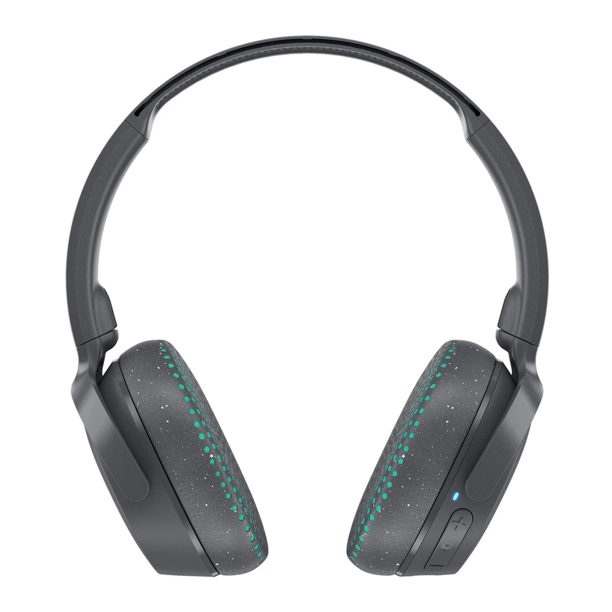 Grey On-Ear Wireless Headphones with Microphone V72435