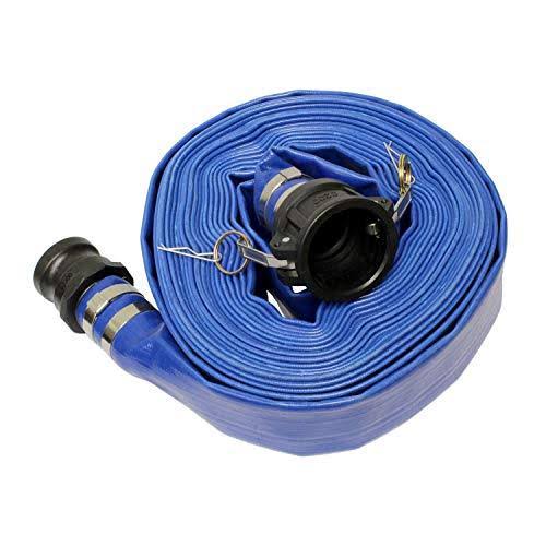 Lay Flat Hose 2in x 50ft PVC Heavy Duty D36257