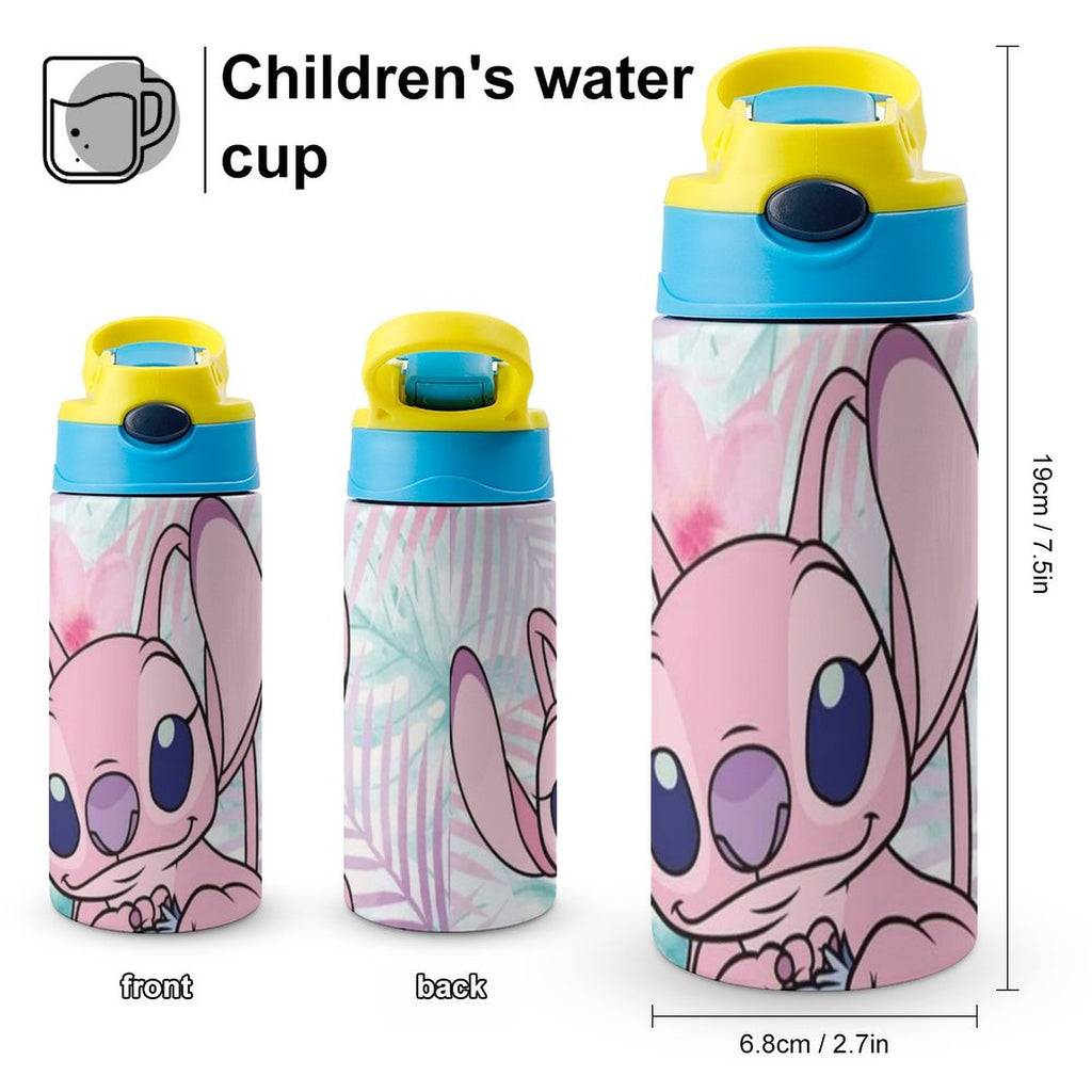 Stainless Steel Vacuum Insulated Water Bottle With Straw Q312490