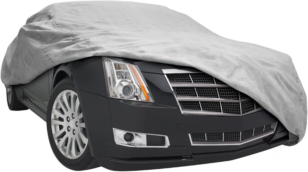 Gray Water-Resistant Car Cover K739