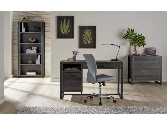 Charcoal 2-Drawer Lateral File Cabinet X802