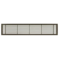 Antique Bronze Solid Aluminum Fixed Bar Supply Return Air Vent Grille V896