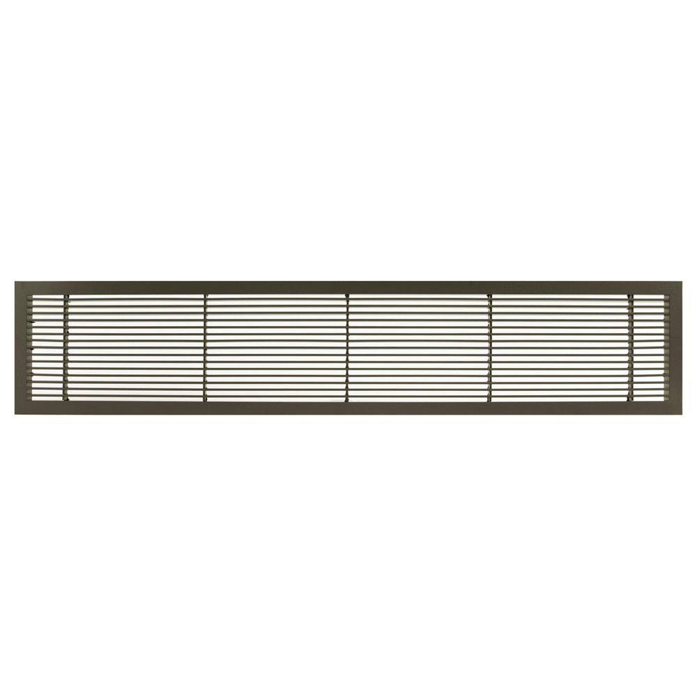 Antique Bronze Solid Aluminum Fixed Bar Supply Return Air Vent Grille V896