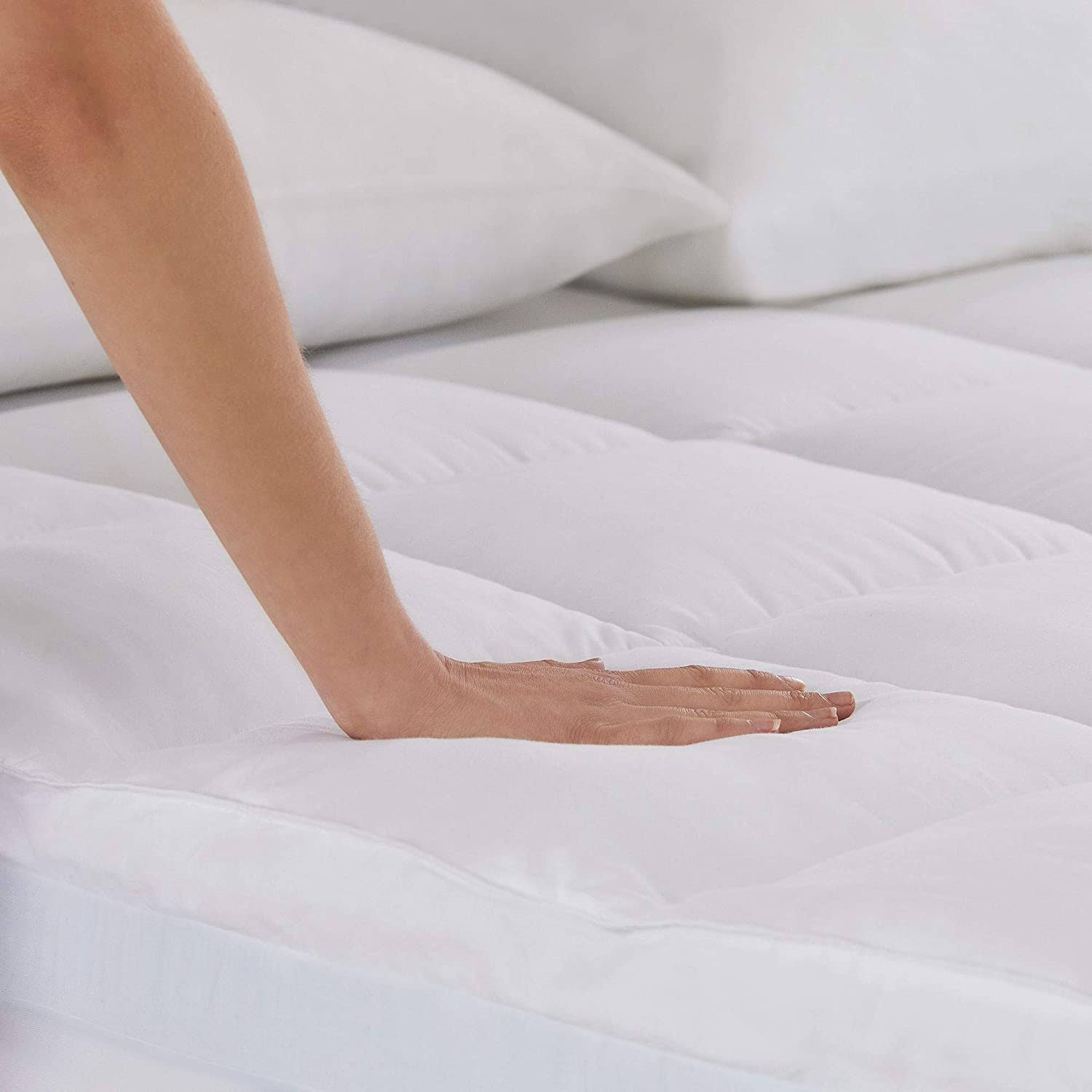 4-Inch Dual Layer Gel Memory Foam Mattress Topper, Full S125876