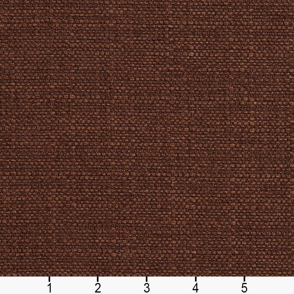 Chestnut Brown Woven Tweed Upholstery Fabric T7944