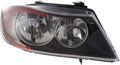 2006 BMW 325xi Headlight Assembly Passenger Side Black Housing T81185