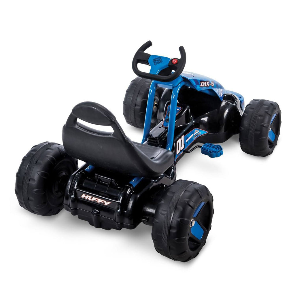 Blue 6V 2 in 1 Flat Kart Toy E96060