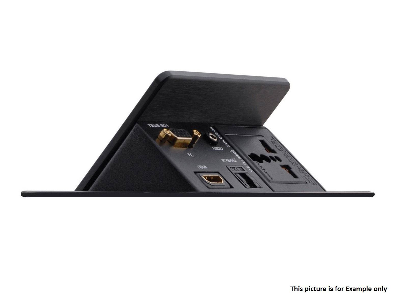 Flush Mount Outlet with HDMI, RJ-45, Power X490