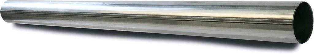Stainless Steel Straight Exhaust Pipe 2.75" OD 5' Long Pack of 2 Z771142