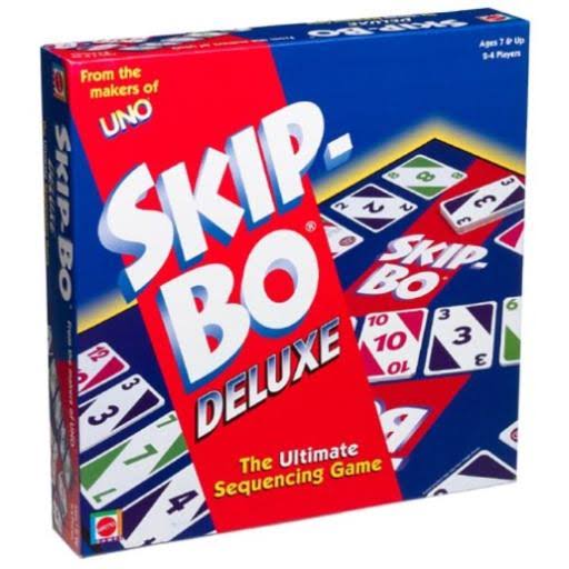 Skip-Bo Deluxe Card Game U2829