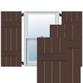 Real Wood Pine Board-n-Batten Shutters U22359