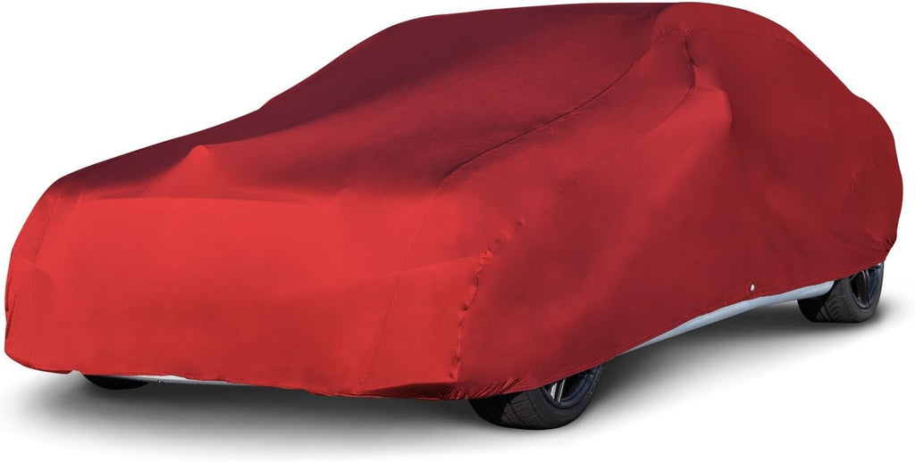 Red Stretch Car Cover fits Cars up to 170" Q9915