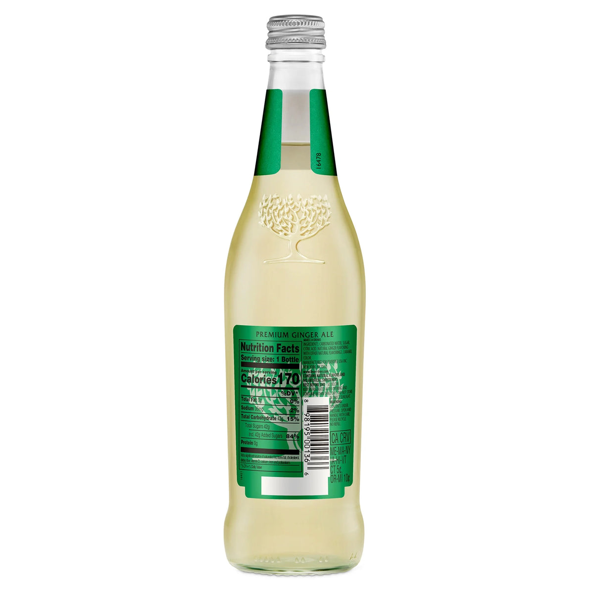 Ginger Ale, 16.9 fl oz, 8 Bottles R372026