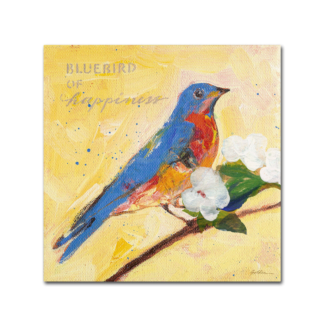 Bluebird Canvas Art M6699