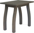 Gray Acacia Wood Accent Table N29483