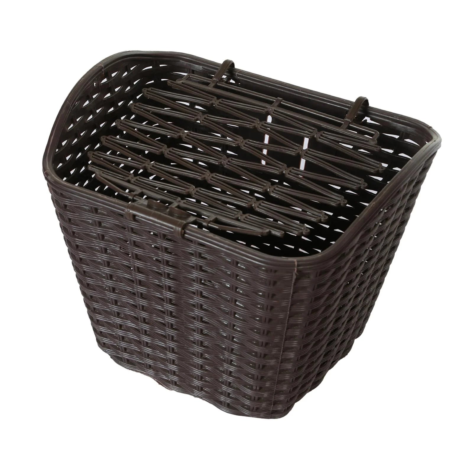 Khaki Bike Basket with Cover S5985