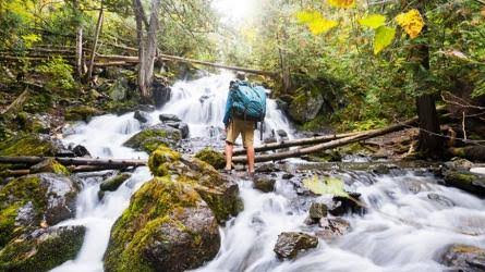 Basalt Blue Portage Canoe Pack B1731